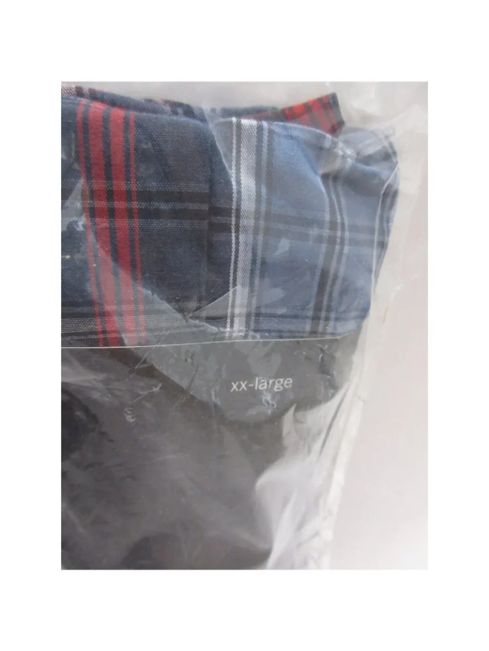 Banana Republic Underwear XXL Red Boxer Shorts Tartan Plaid Cotton NEW